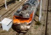 Железнодорожное происшествие